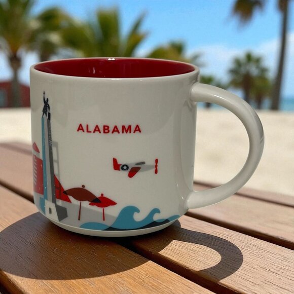 Starbucks You are Here ALABAMA Coffee Mug - Picture 1 of 6